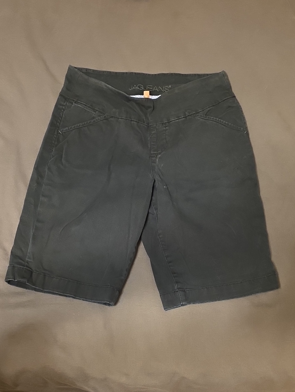 Jag Jeans Black Women's Bermuda Shorts - Casual Pull-On Style